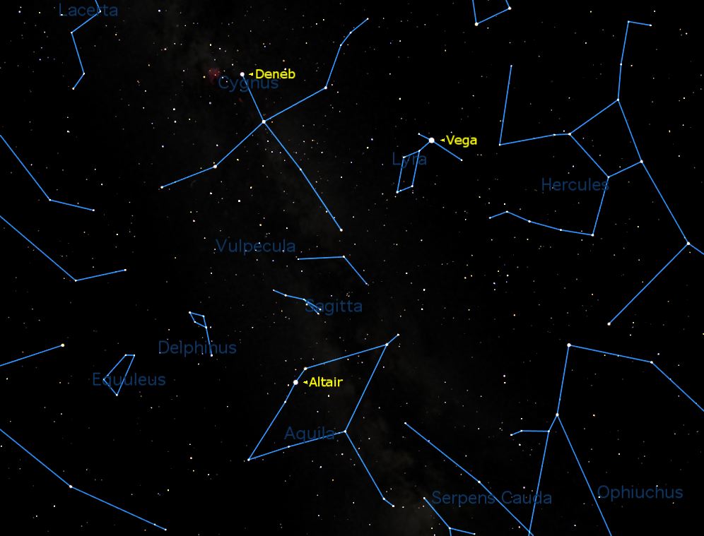 Weekend Stargazing: How to See the Summer Triangle